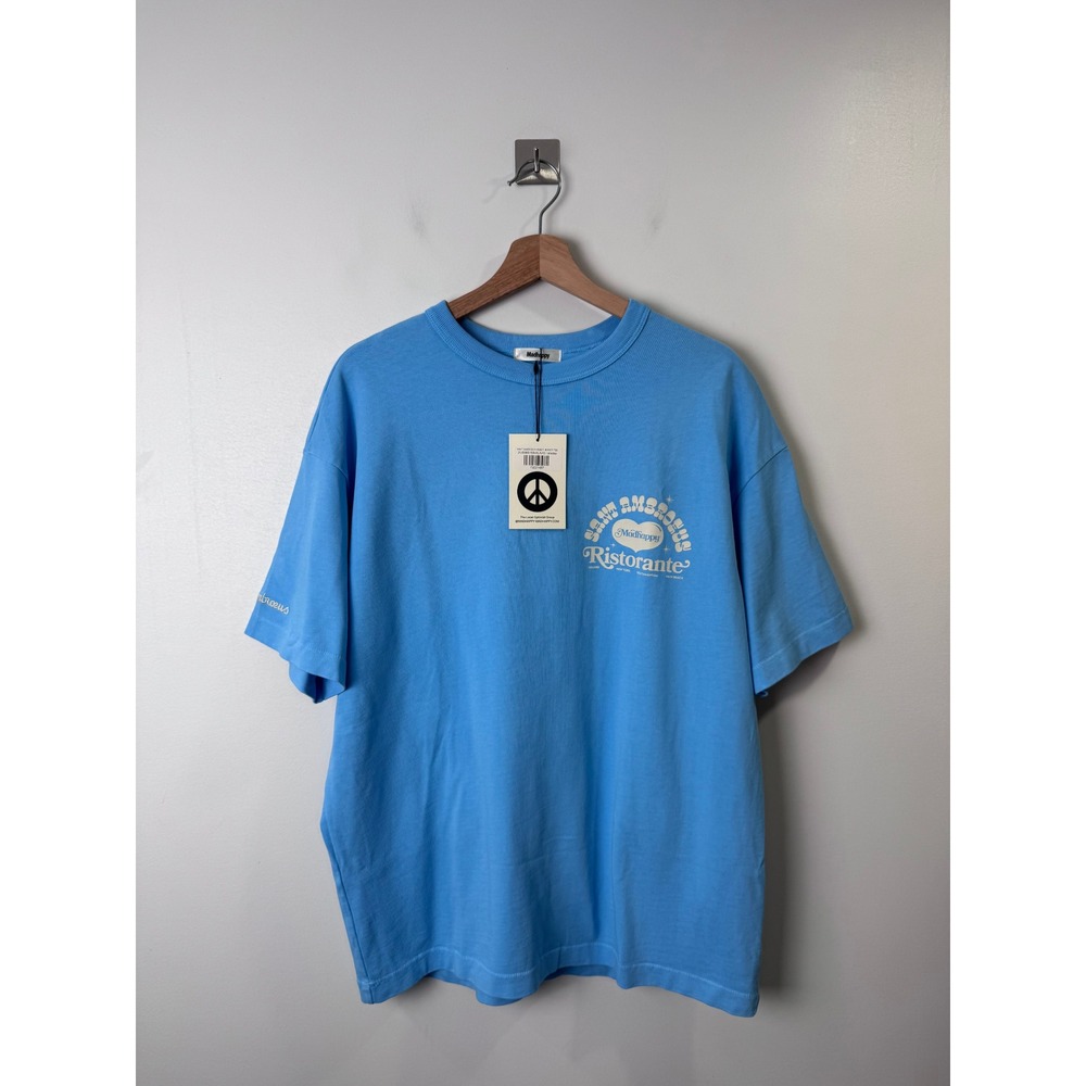 NWT Madhappy x Sant Ambroeus Ristorante Heavy Jersey Tee Medium